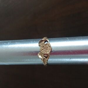 Elegant Gold Women's Mickey Mouse Ring 10K